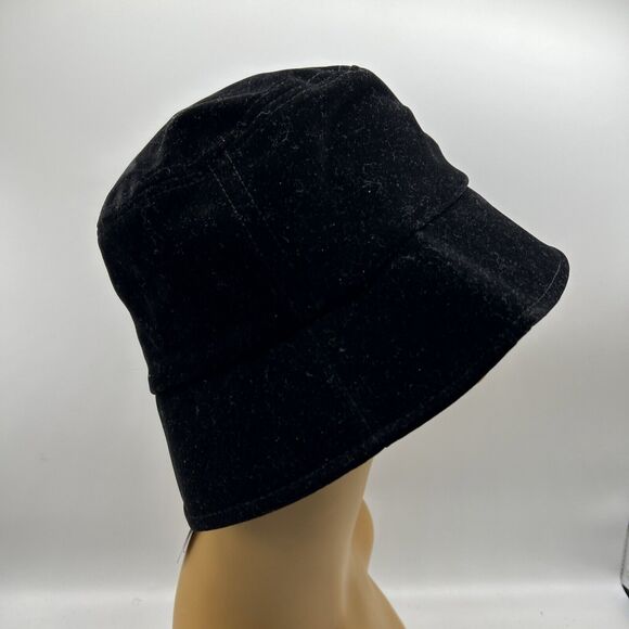 Cider Black Velvet 'C' Logo Embroidered Bucket Retro Hat Adult - Picture 2 of 7